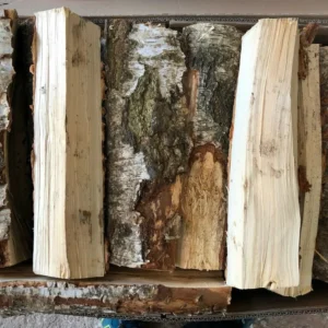 150 KG Birke Feuerholz Brennholz Kaminholz Holz trocken 25 cm lang